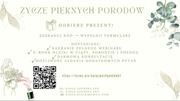 Olejki w ciąży , porodzie i połogu